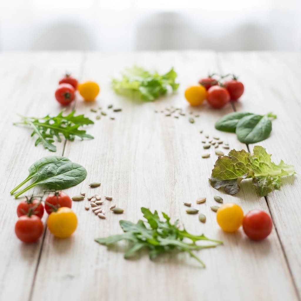 Luxury Salad Background