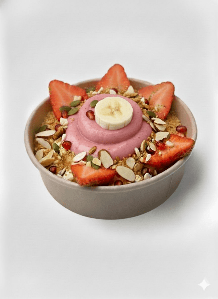 STRAWBERRY YOGURT BOWL